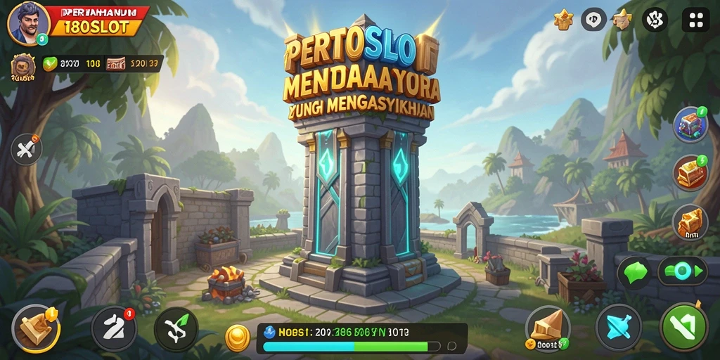 Gameplay menegangkan dari 180SLOT di Tower Defense.