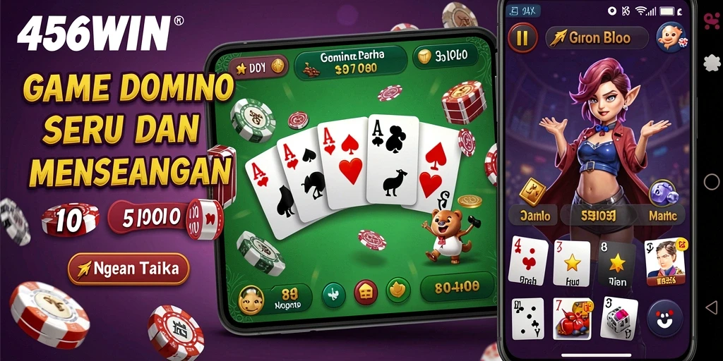 Screenshot gameplay 456WIN dengan aksi seru permainan Domino.