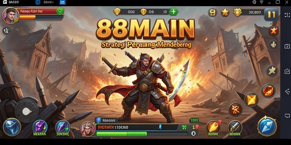Tampilan gameplay mendebarkan di 88MAIN dengan strategi yang menarik.