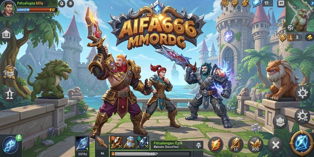 Tangkapan layar dari gameplay AIFA66 yang seru dan penuh aksi.