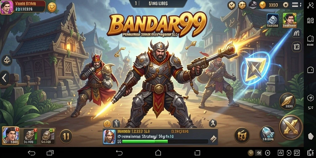 Tampilan gameplay menarik dan seru dari BANDAR99