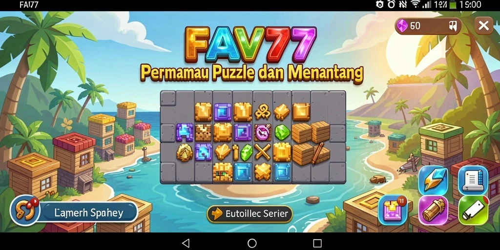 Tampilan gameplay <strong>FAV77</strong> yang seru dan penuh warna.