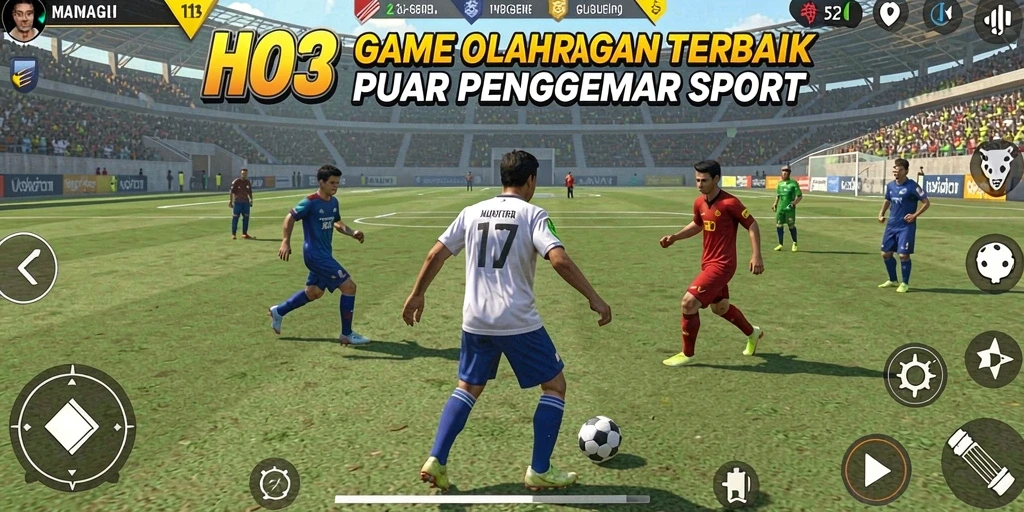 Gameplay seru dari HO3 yang menampilkan berbagai cabang olahraga.