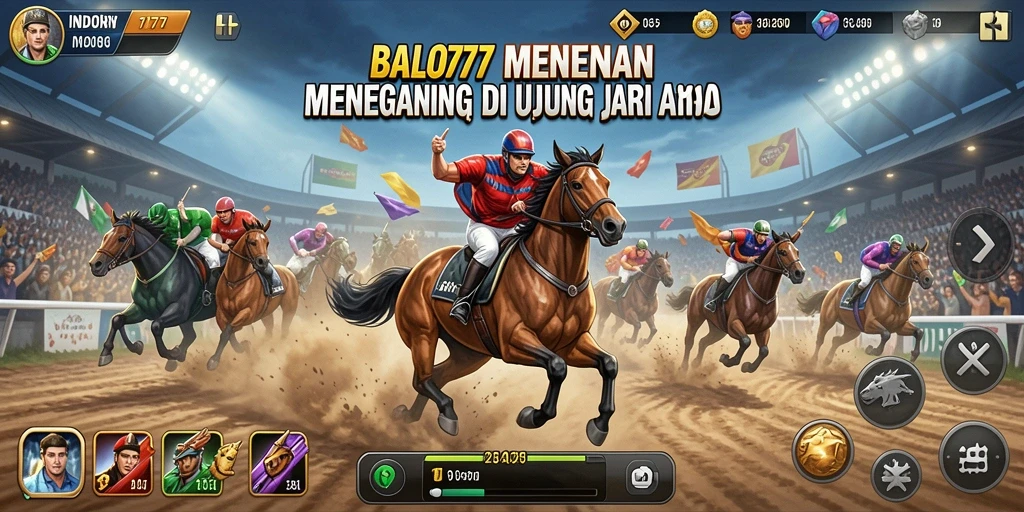 Tampilan action-packed balapan mobil dalam INDO777 yang mendebarkan.