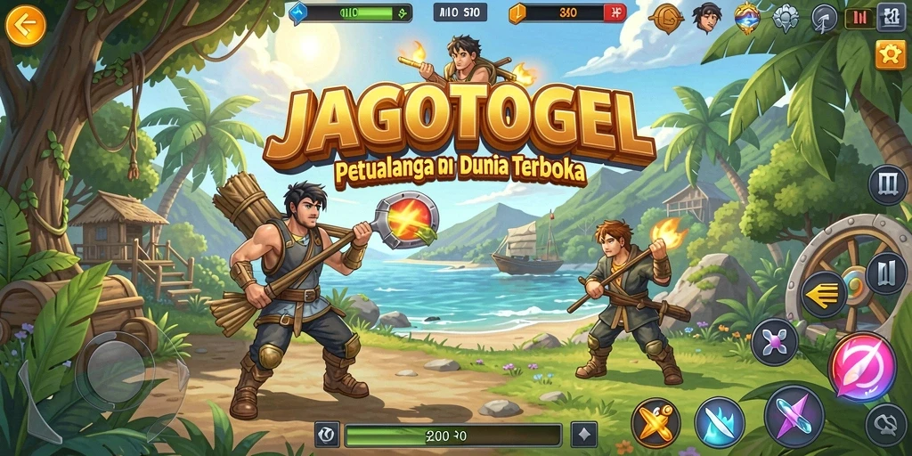 Screenshot gameplay JAGOTOGEL yang menampilkan kekayaan dunia terbuka.