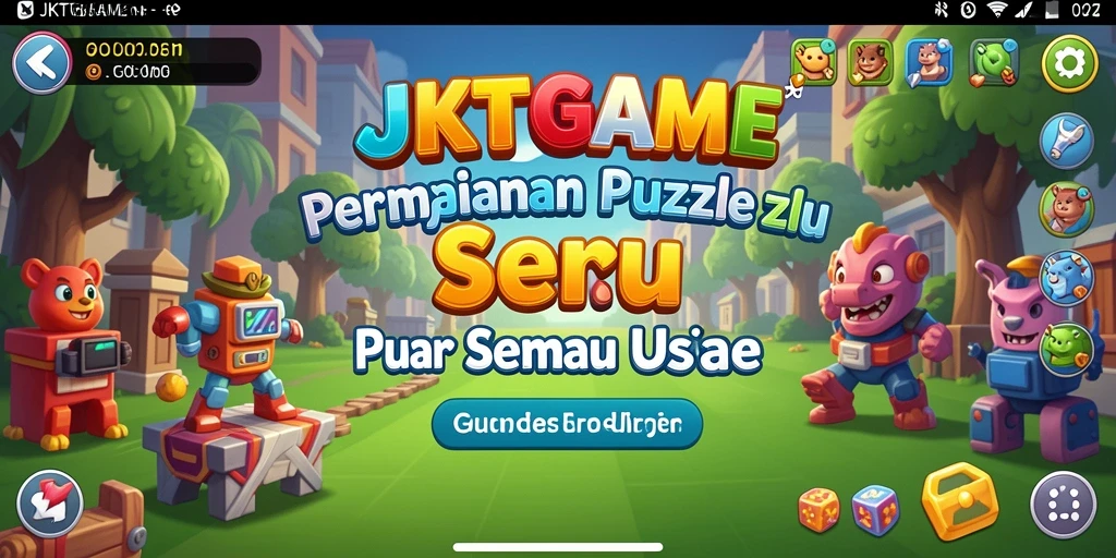 Tampilan gameplay <strong>JKTGAME</strong> yang menarik dan penuh tantangan puzzle.