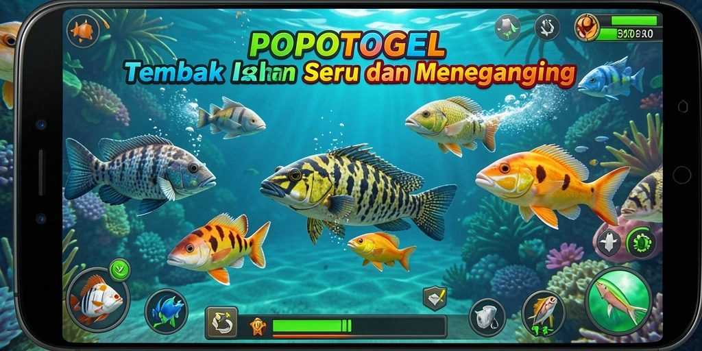 Tangkapan ikan yang menakjubkan dalam gameplay POPOTOGEL.