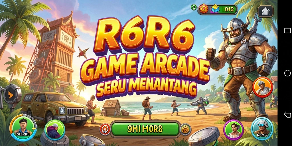 Tampilan gameplay R6R6 yang penuh aksi dan tantangan.