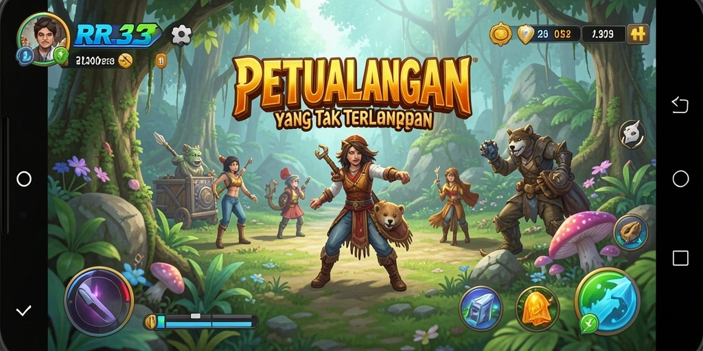 Tampilan gameplay RR33 yang menegangkan dan menawan.