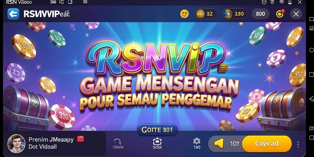 Tampilan menarik dari gameplay slot RSNVIP.