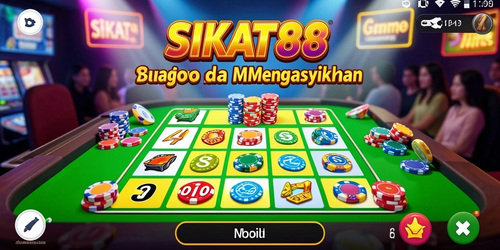 Tampilan gameplay menarik dari SIKAT88 menunjukkan aksi Bingo yang seru.