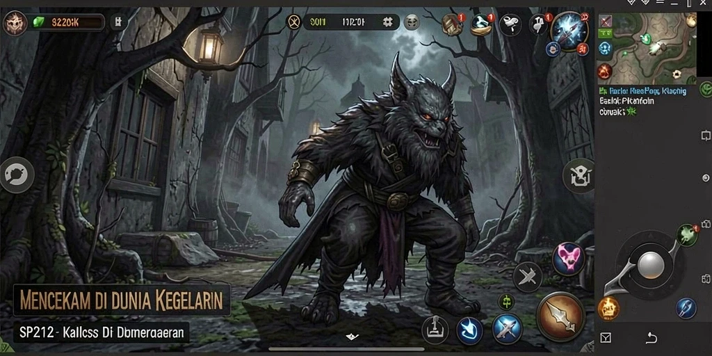 Tampilan gameplay SP212 yang mencekam dan menegangkan.